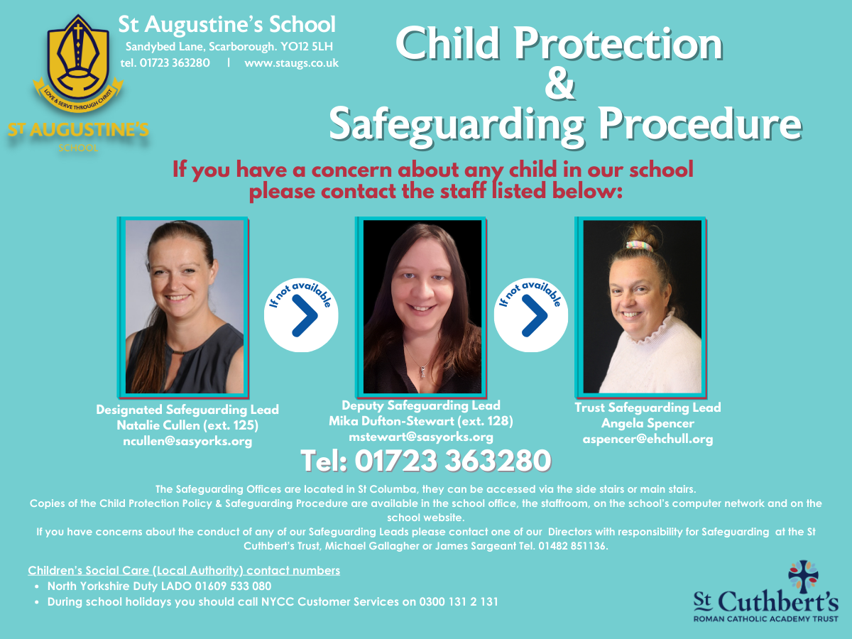Yorkshire Schools Safeguarding Posters 2023 24