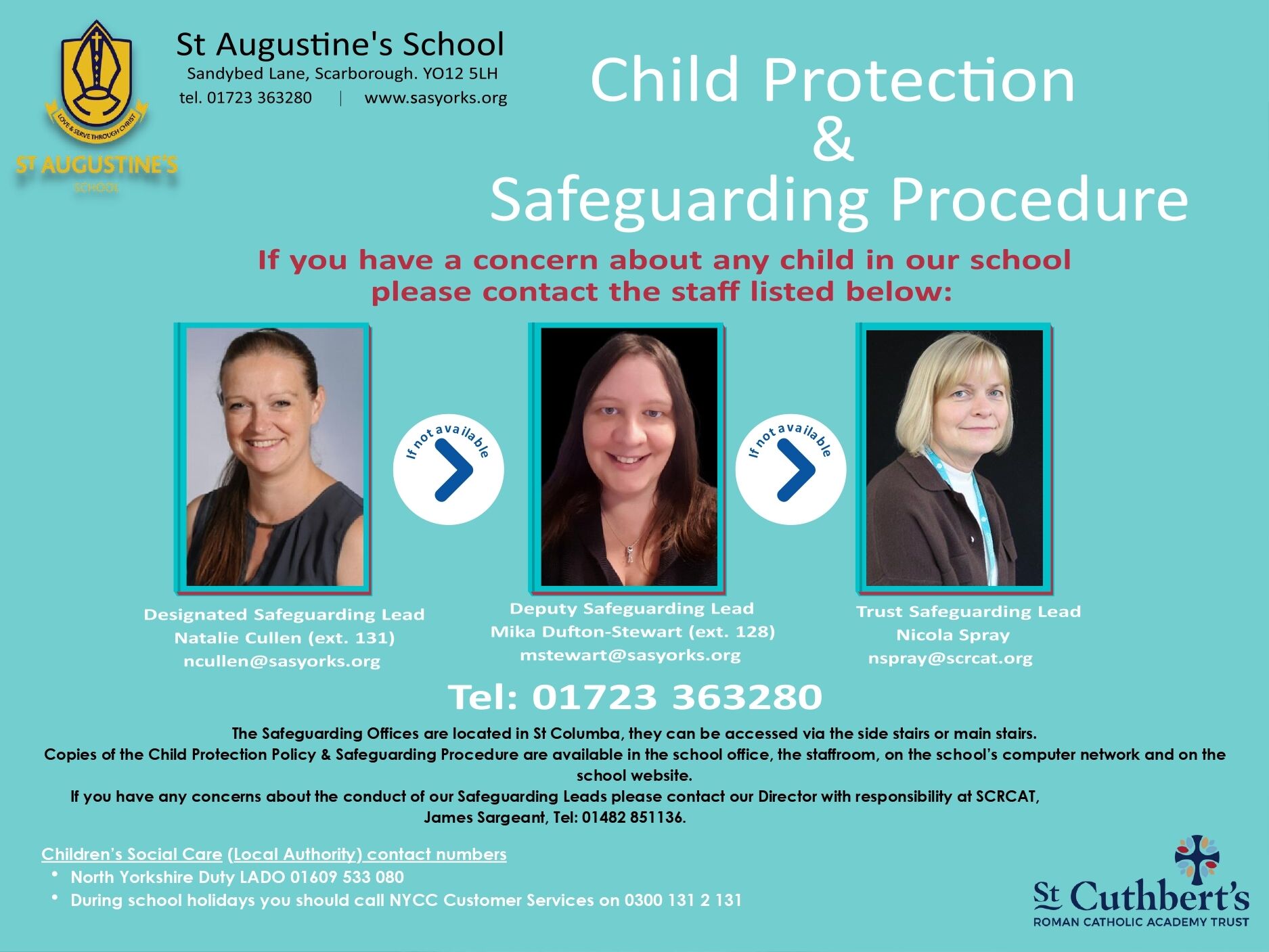 Yorkshire Schools Safeguarding Posters 2024 25